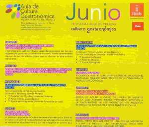 Folleto programación actividades Aula de la salud y los sentidos